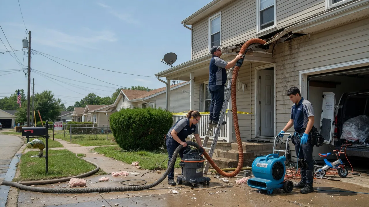 Water Damage Restoration in Flora, LA near me
